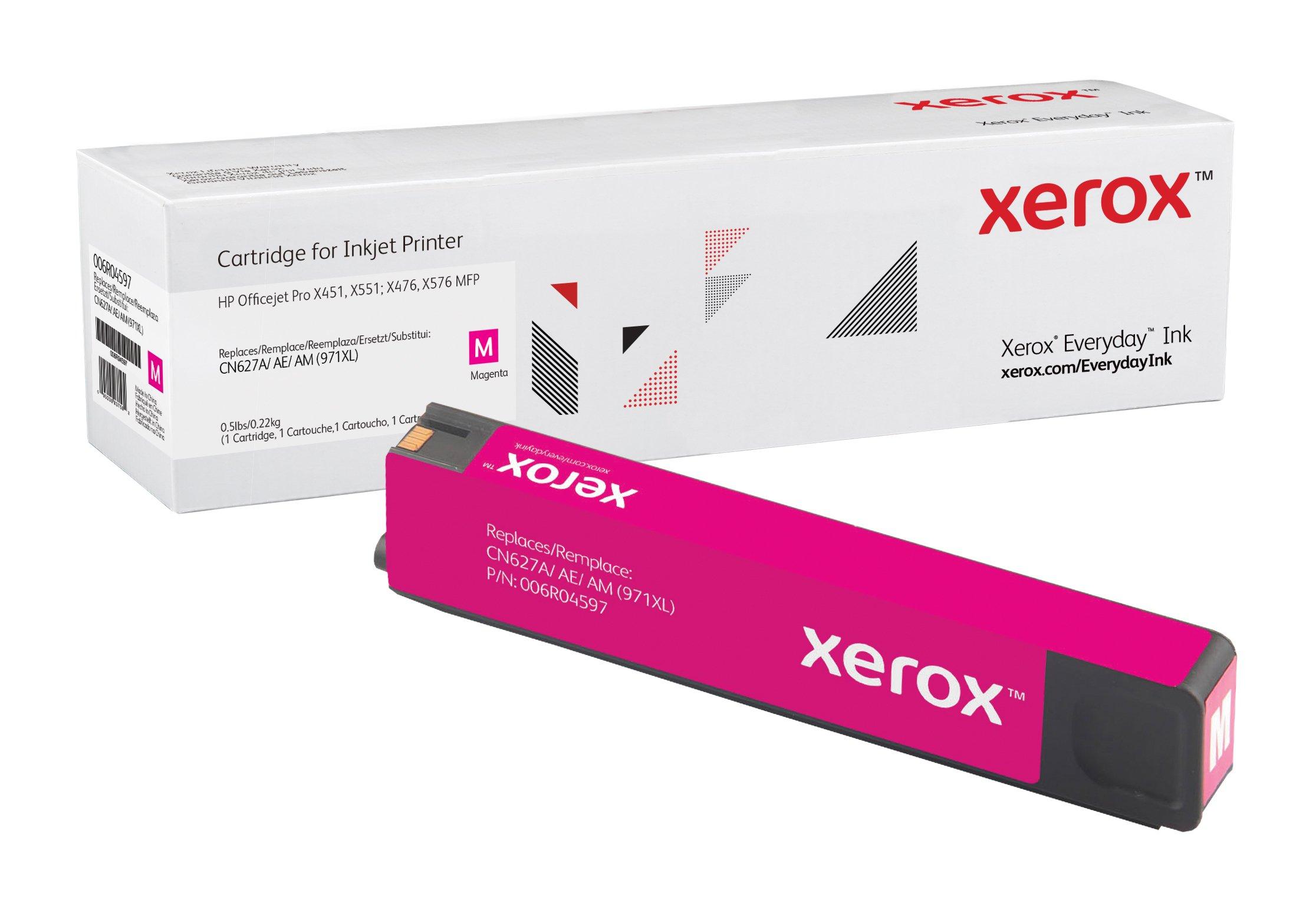 XEROX  Everyday Toner Magenta ™ de  compatible avec HP 971XL (CN627AE CN627A CN627AM), Grande capacité 