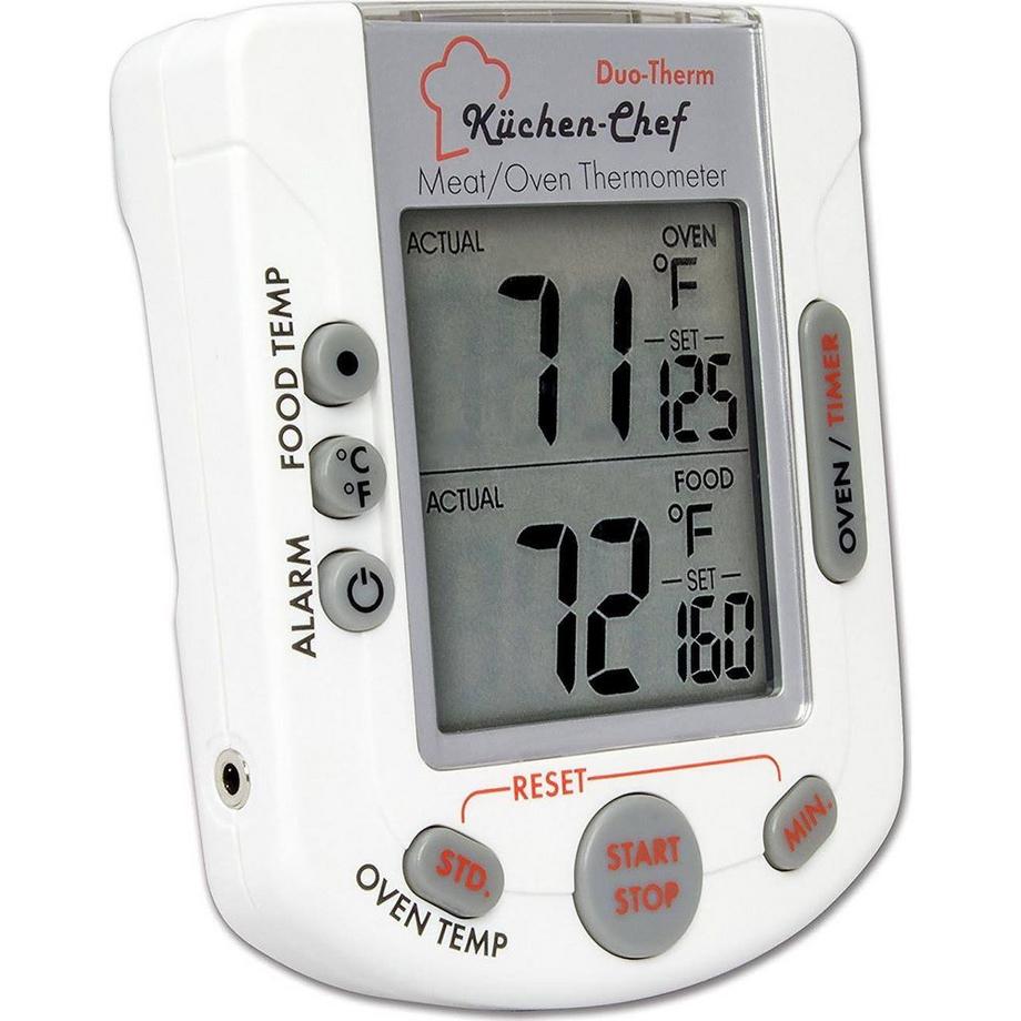 TFA Dostmann  Küchen-Chef 2 in 1 Digitales Braten-/Ofenthermometer 