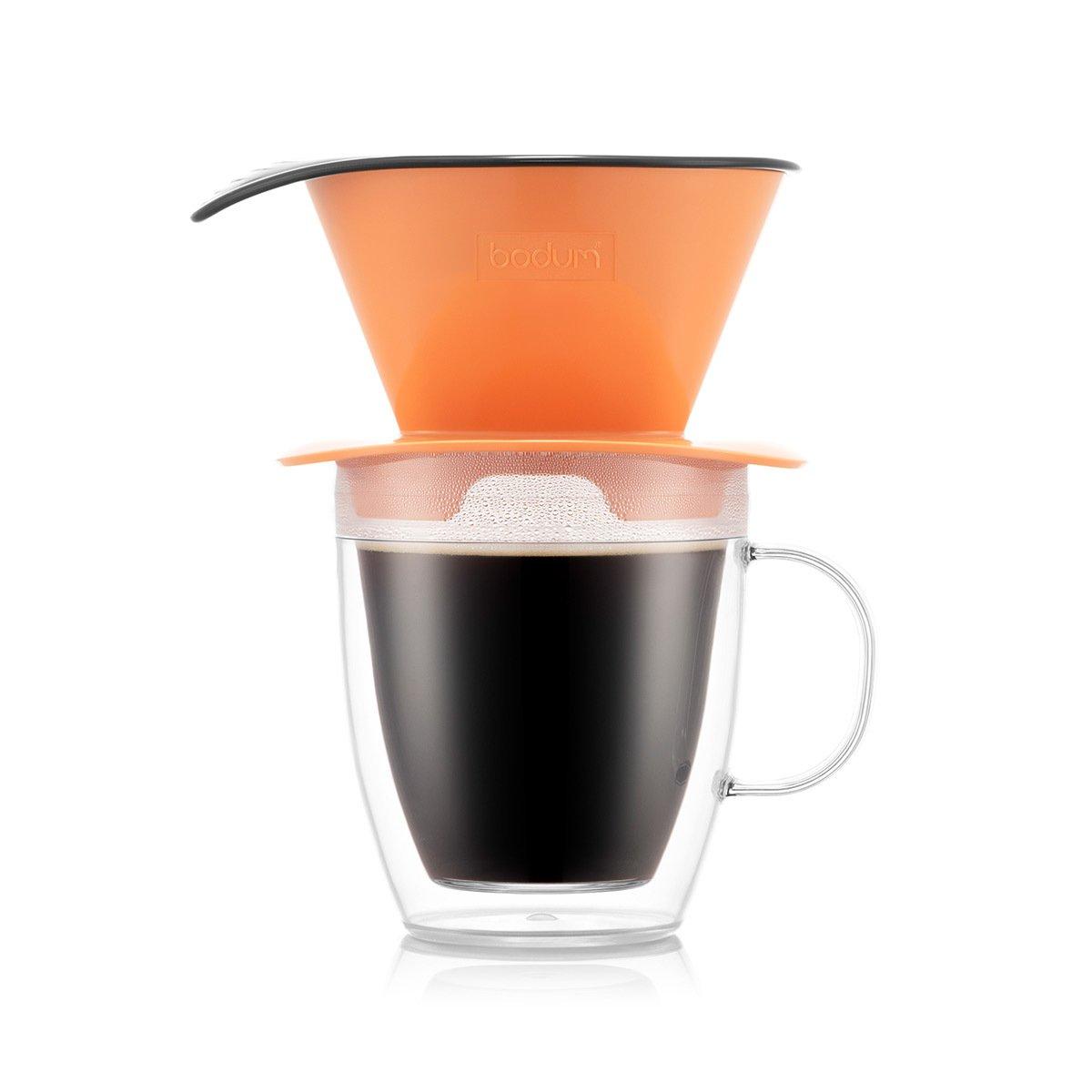 Image of bodum Kaffee-Tropfer und doppelwandige Tasse POUR OVER - 300ml
