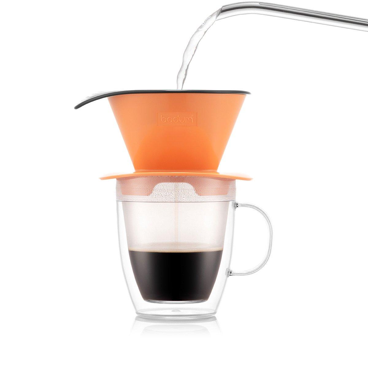 bodum Kaffee-Tropfer und doppelwandige Tasse POUR OVER  