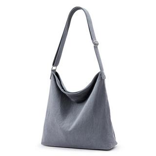 Only-bags.store Kordtasche Umhängetasche mit Reissverschluss Wasserdichter Shopper  