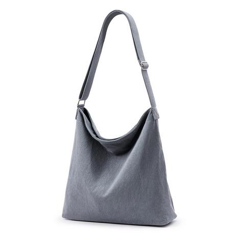 Only-bags.store Kordtasche Umhängetasche mit Reissverschluss Wasserdichter Shopper  