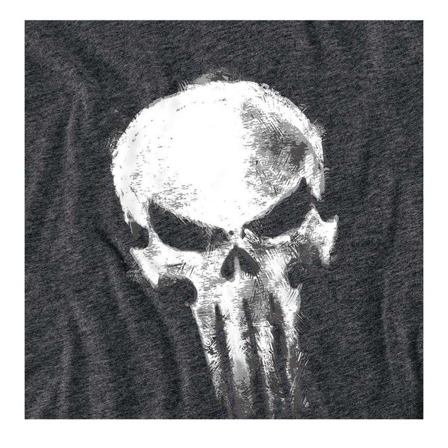 Daredevil  T-ShirtMotif Punisher Motiftyle Crâne Born Again 