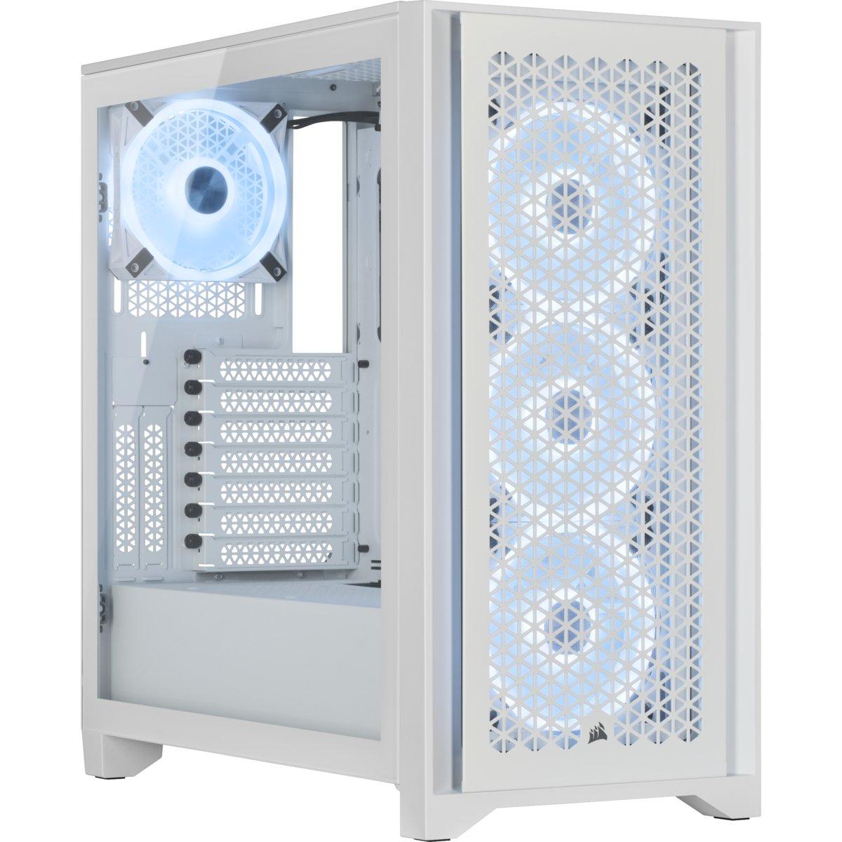 Corsair  ICUE 4000D RGB Midi Tower Bianco 