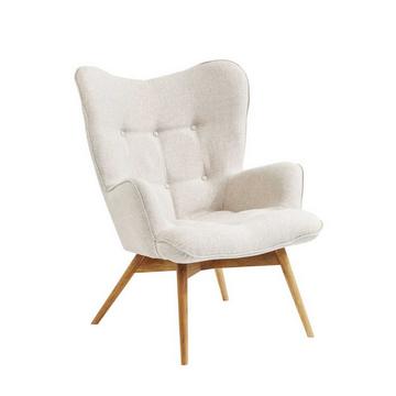 Fauteuil Vicky Ecru