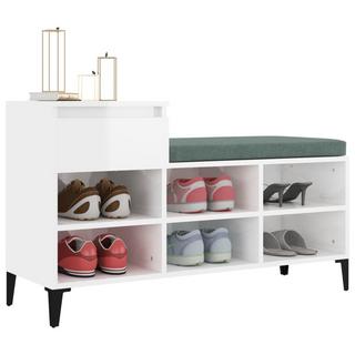 VidaXL Armoire à chaussures bois d'ingénierie  