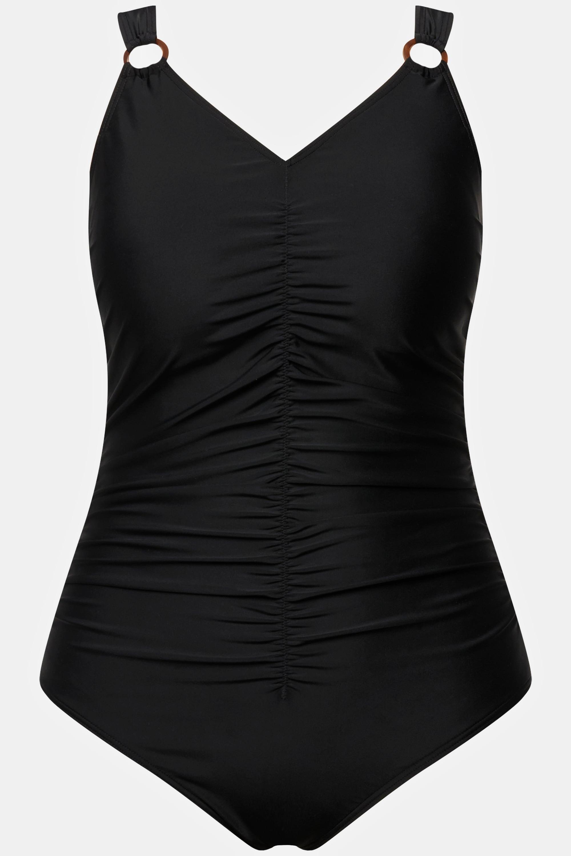 Ulla Popken Costume da bagno fantasia cactus coppe morbide anelli decorativi  