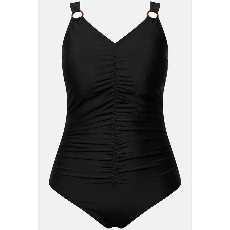 Ulla Popken Costume da bagno Stampa Cactus Coppe Morbide Anelli Decorativi  