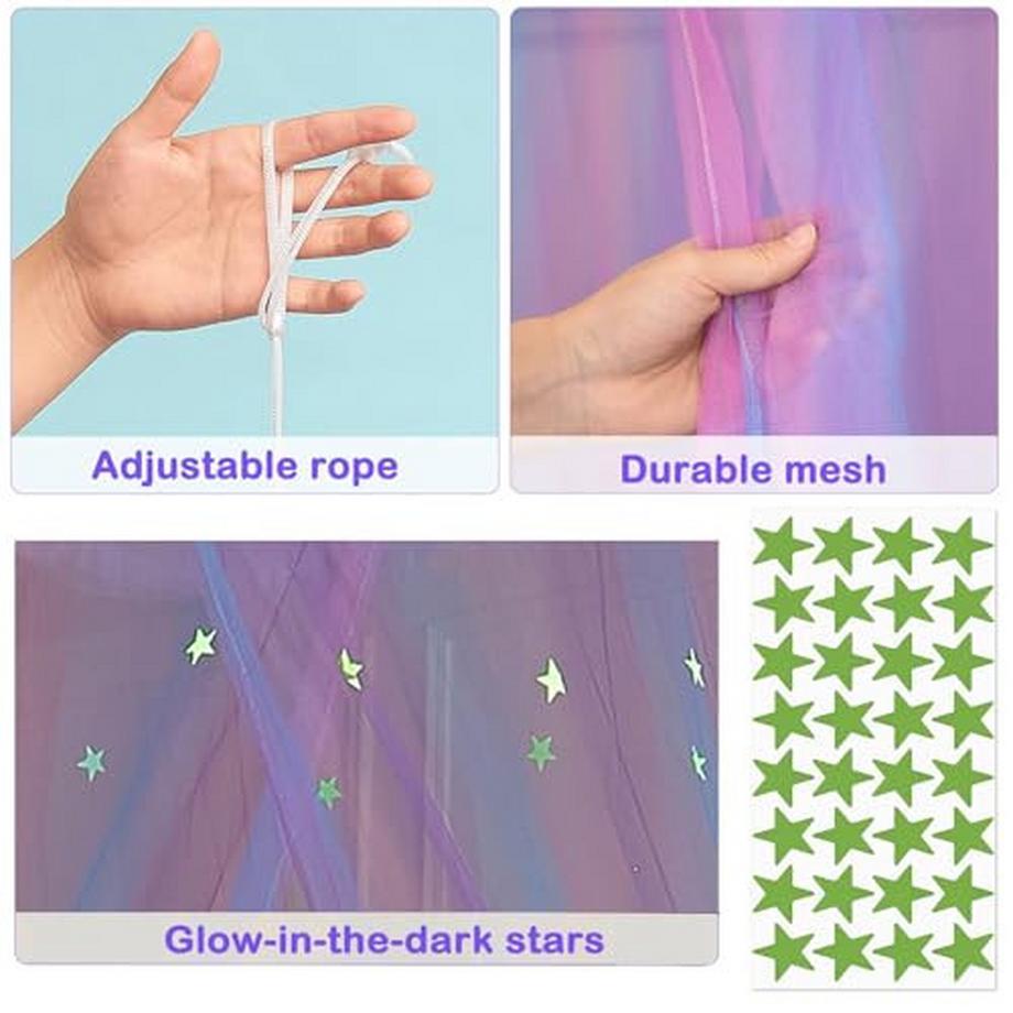 Activity-board Baldacchino per Bambini Zanzariera a Cupola Rotonda  