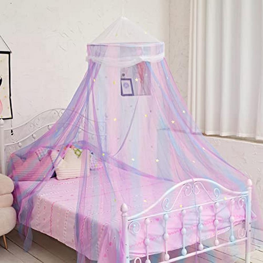 Activity-board Baldacchino per Bambini Zanzariera a Cupola Rotonda  