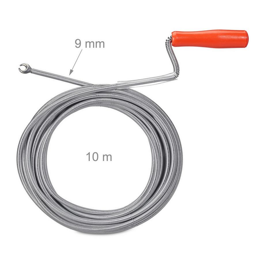 B2X  Rohrreinigungsspirale mit Kralle 