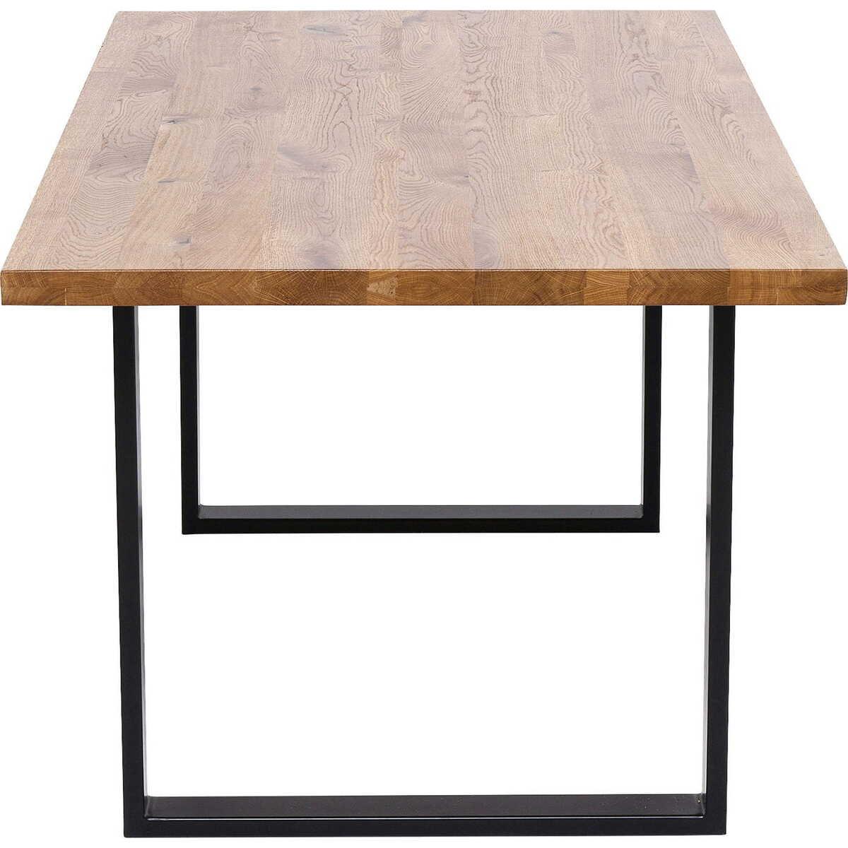 KARE Design Table Jackie chêne noir 160x80  