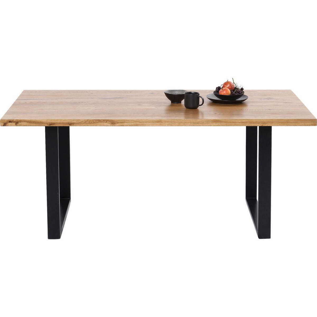 KARE Design Table Jackie chêne noir 160x80  