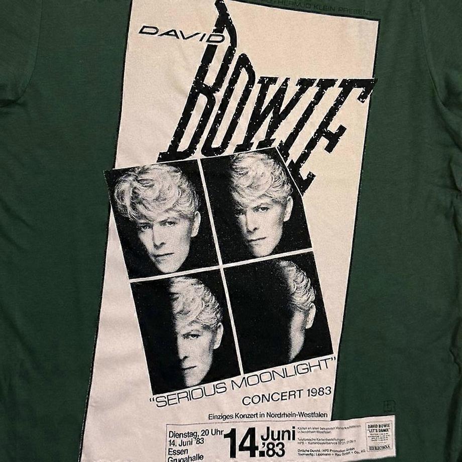 David Bowie Tshirt CONCERT '83  
