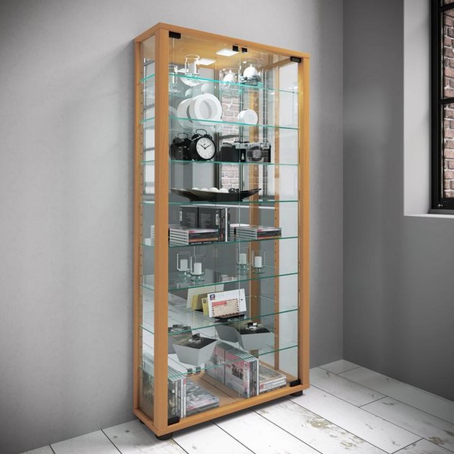 VCM bois verre vitrine collecteur verre vitrine vitrine stand Lumo Maxi miroir bois verre vitrine collecteur verre vitrine vitrine stand Lumo Maxi miroir  