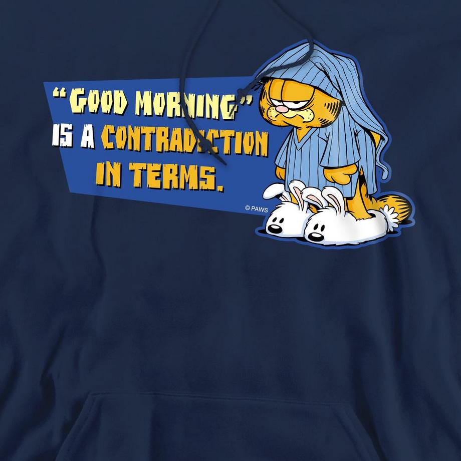 Garfield Contradiction In Terms Felpa con Cappuccio  