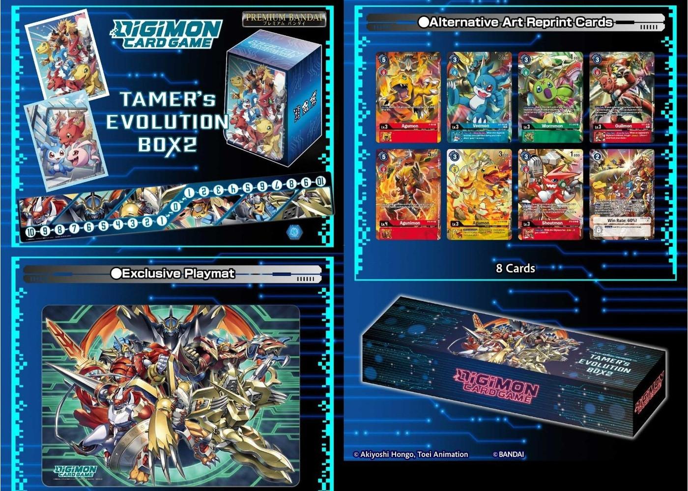 Bandai  Digimon Card Tamers Evolutuion Box 2 [PB-06] - Digimon Card Game - EN 