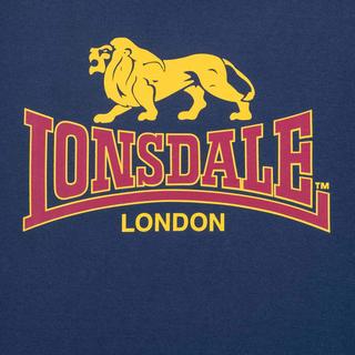 LONSDALE T-Shirt mit zweifarbigem Logo-Print  