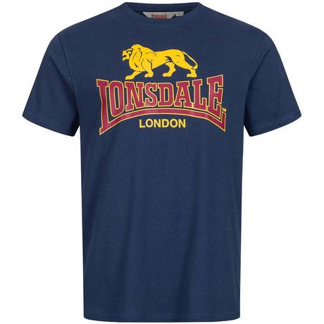 LONSDALE T-Shirt mit zweifarbigem Logo-Print  