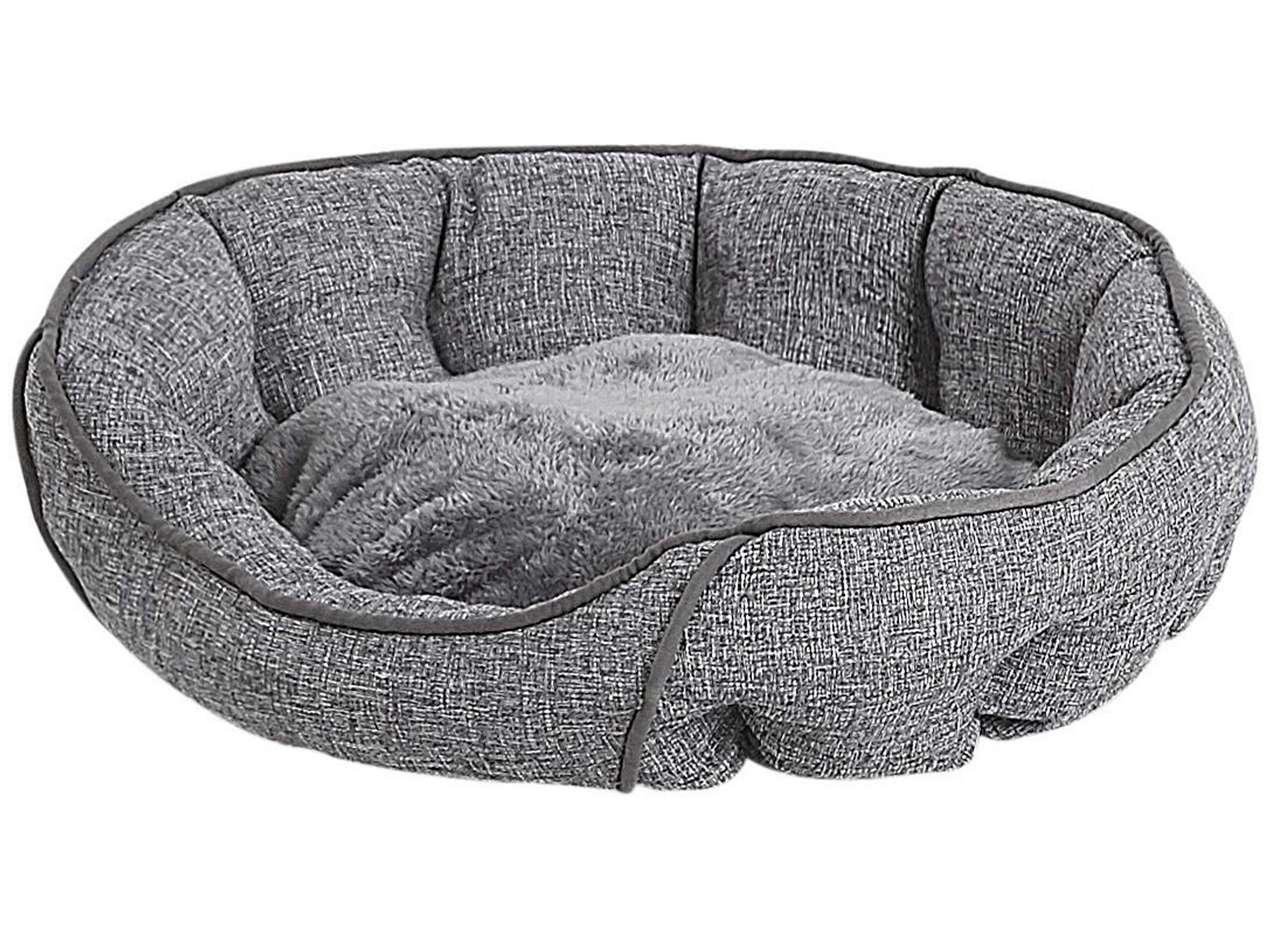 Beliani  Tierbett aus Leinen Modern CANDIR 