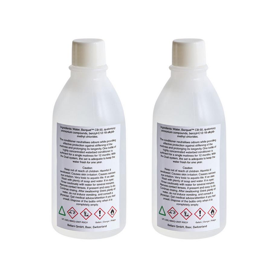 Beliani BIOCLEAR Wasserbett Konditionierer 2er Set  