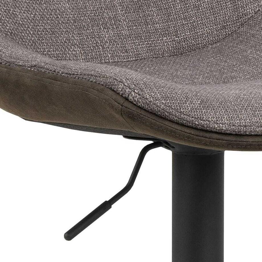 mutoni Tabouret de bar Asteria gris-brun (1 pièce)  