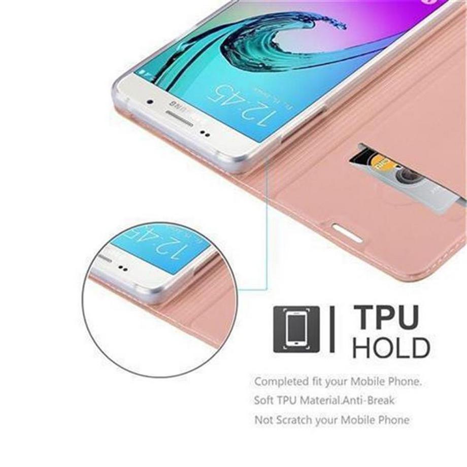 Cadorabo  Housse compatible avec Samsung Galaxy A3 2016 - Coque de protection avec fermeture magnétique, fonction de support et compartiment pour carte 