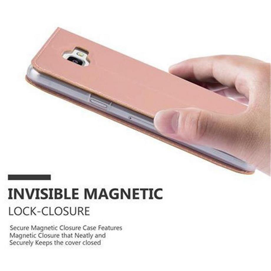 Cadorabo  Housse compatible avec Samsung Galaxy A3 2016 - Coque de protection avec fermeture magnétique, fonction de support et compartiment pour carte 