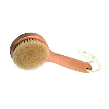 diaqua Spazzola da bagno rotonda con setola di cinghiale  