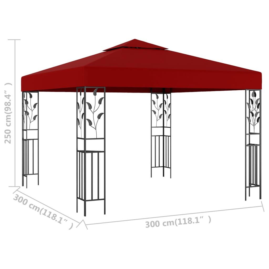 VidaXL gazebo Tessuto  