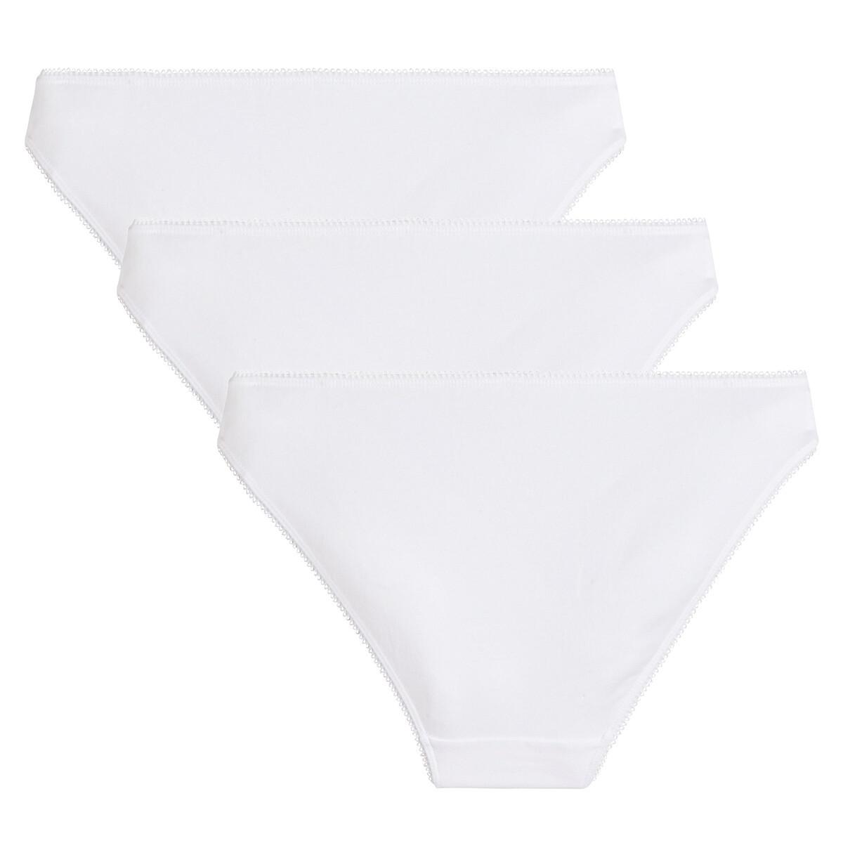 La Redoute Collections Confezione da 3 Slip in Cotone Elasticizzato  