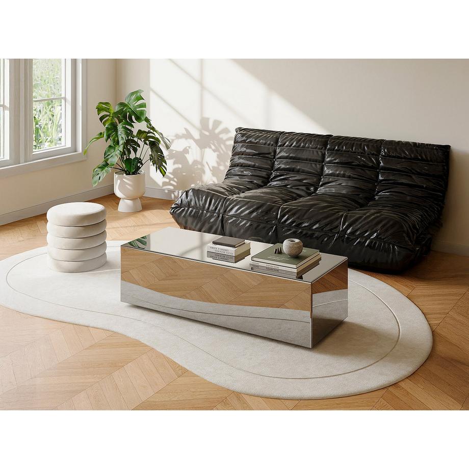 Vente-unique Couchttisch nicht ausziehbar MIRZEA  