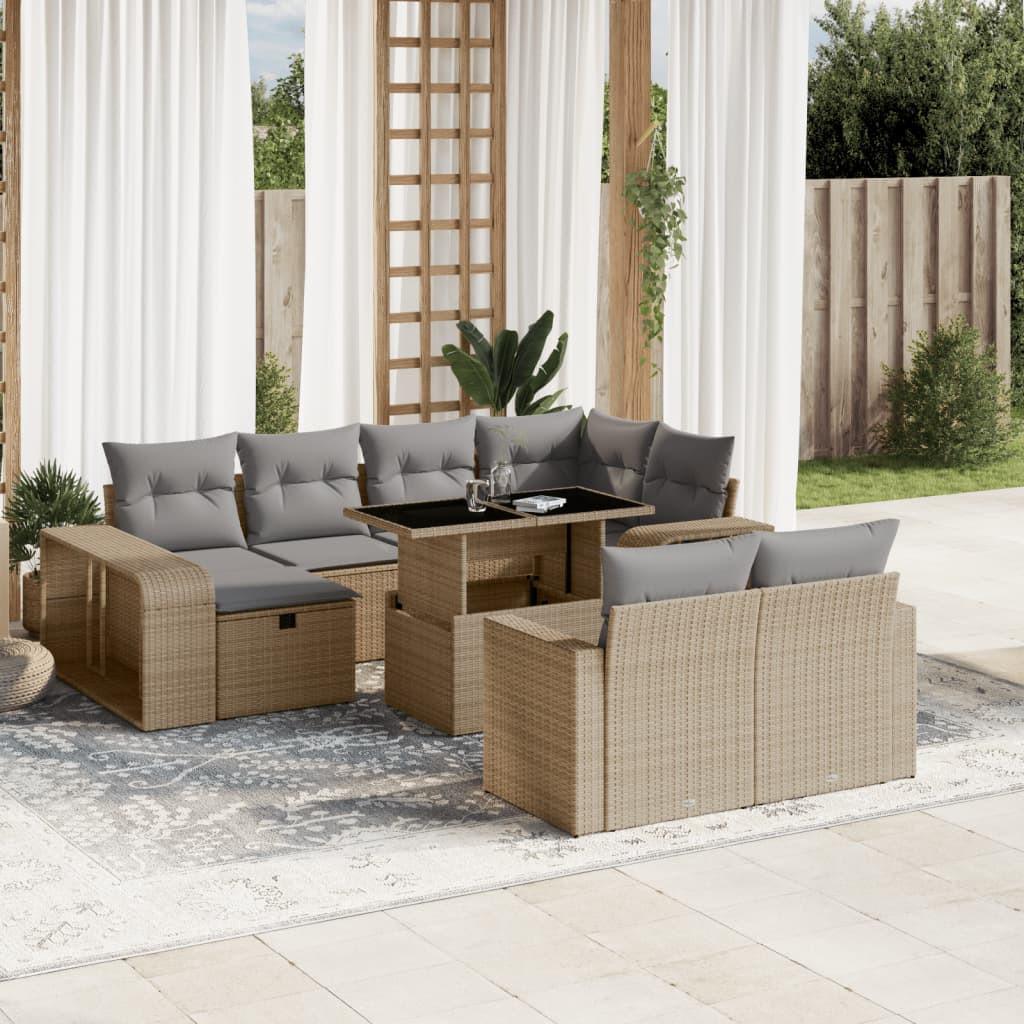 VidaXL Garten sofagarnitur poly-rattan  