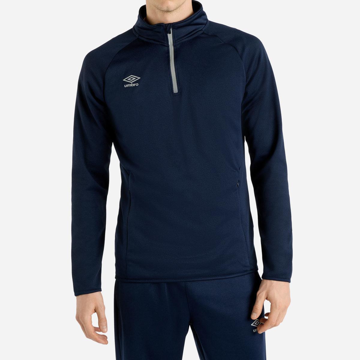 Umbro Sportswear Kurzarm-Sweatshirt mit Reissverschluss  