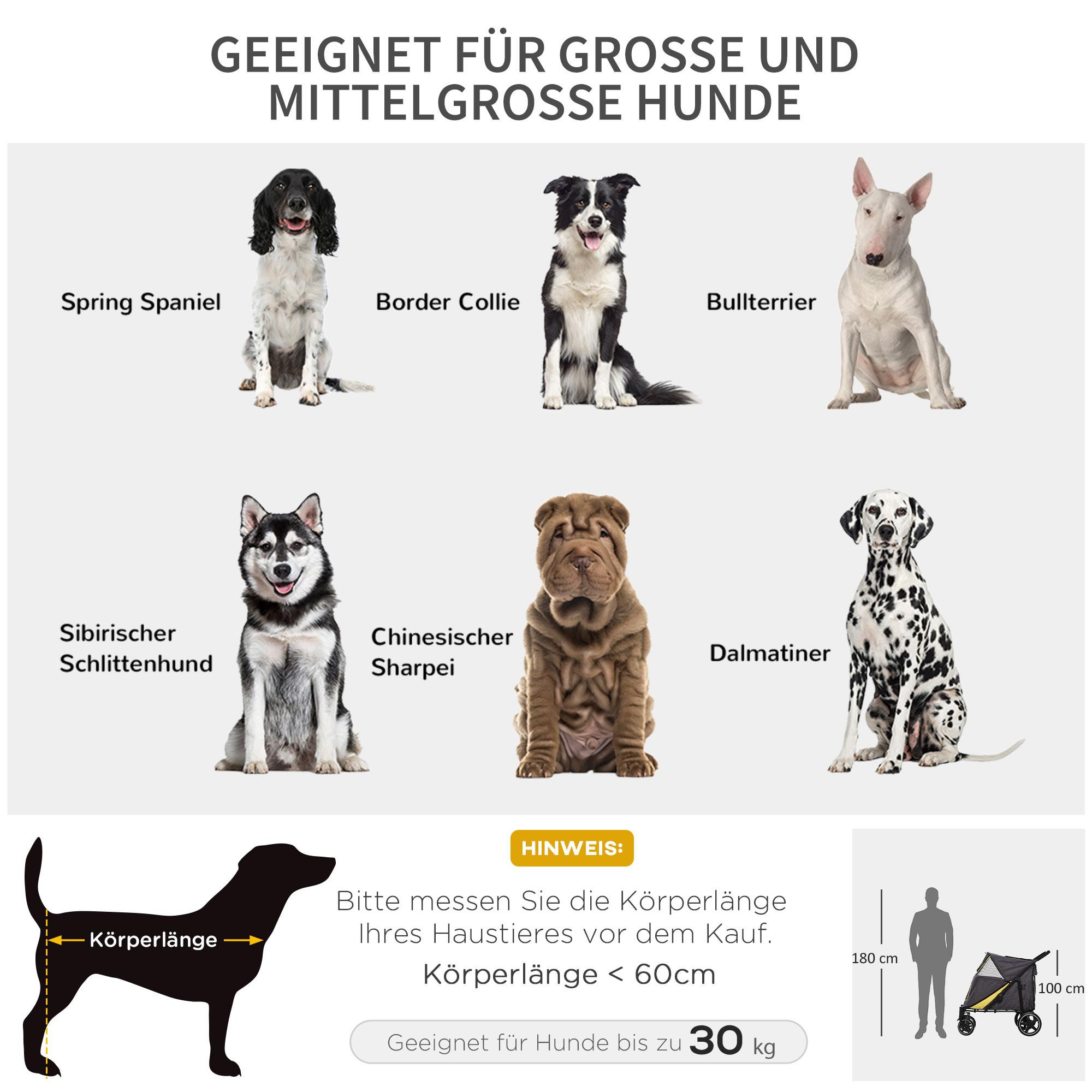 PawHut  Hundewagen 