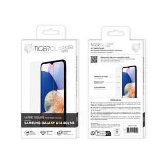 Tiger  Verre Trempé pour Samsung Galaxy A14 4G/5G 