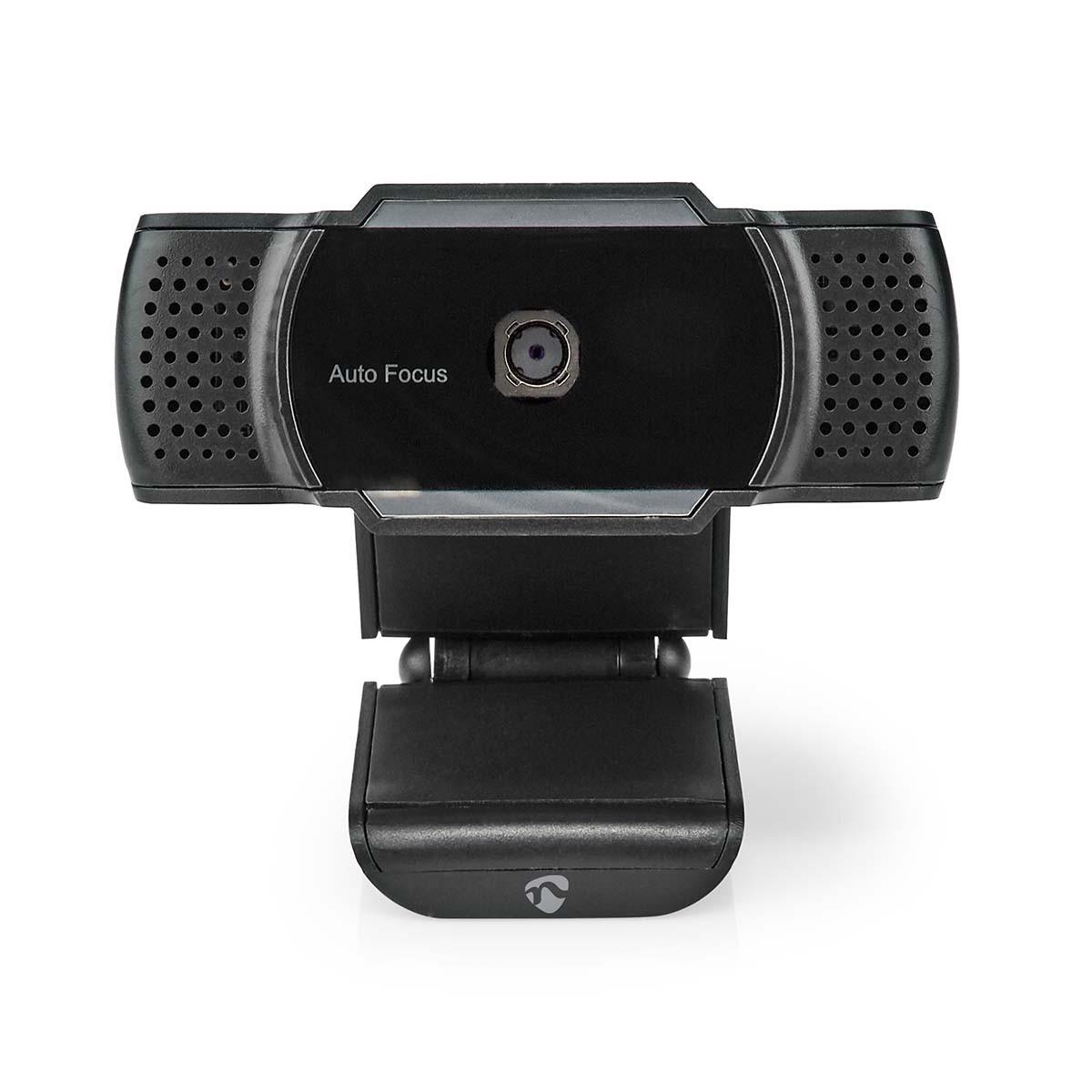 Nedis  Webcam | 2K@30fps | Autofokus | Eingebautes Mikrofon | Schwarz 