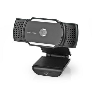 Webcam | 2K@30fps | Autofokus | Eingebautes Mikrofon | Schwarz