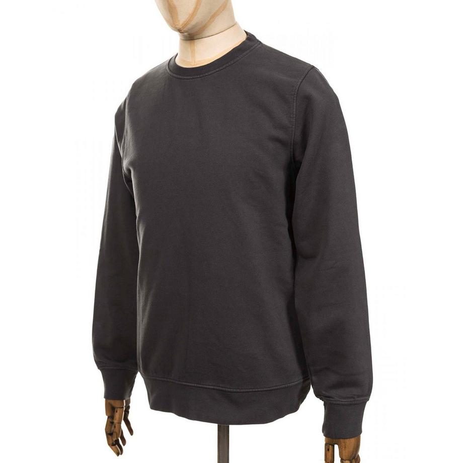 Colorful Standard Classic Organic Col Rond Sweatshirt Lava Grey  