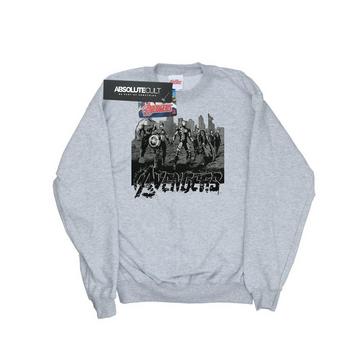 Avengers Mono Team Art Sweatshirt