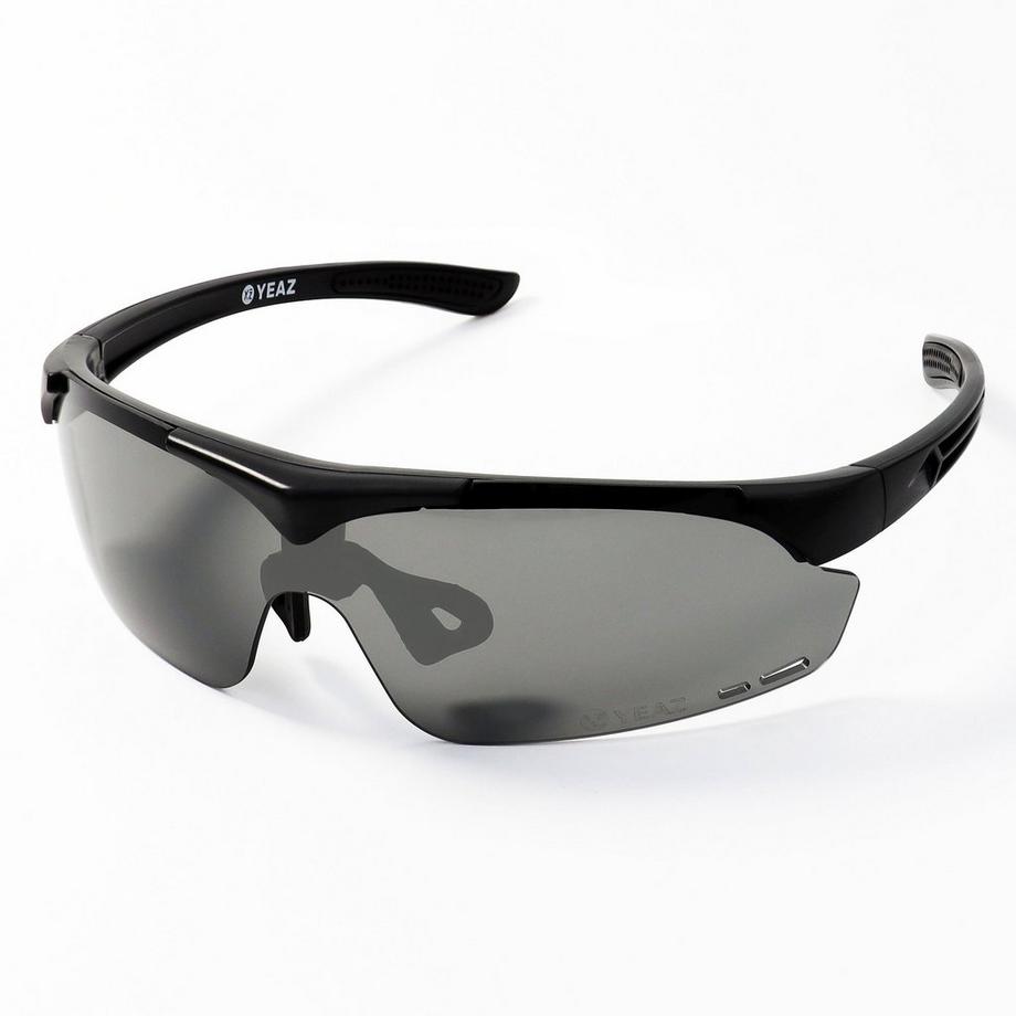 YEAZ  SUNUP Lunettes de soleil de sport magnétiques - noir mat 