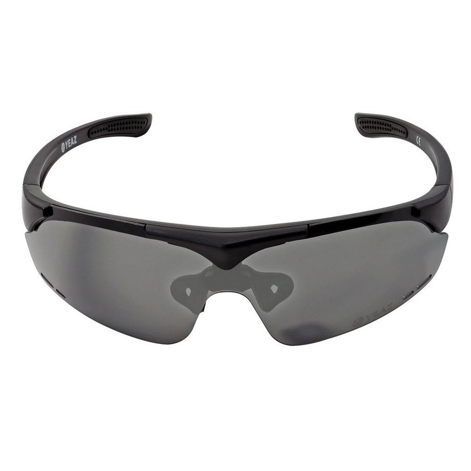 YEAZ  SUNUP Lunettes de soleil de sport magnétiques - noir mat 