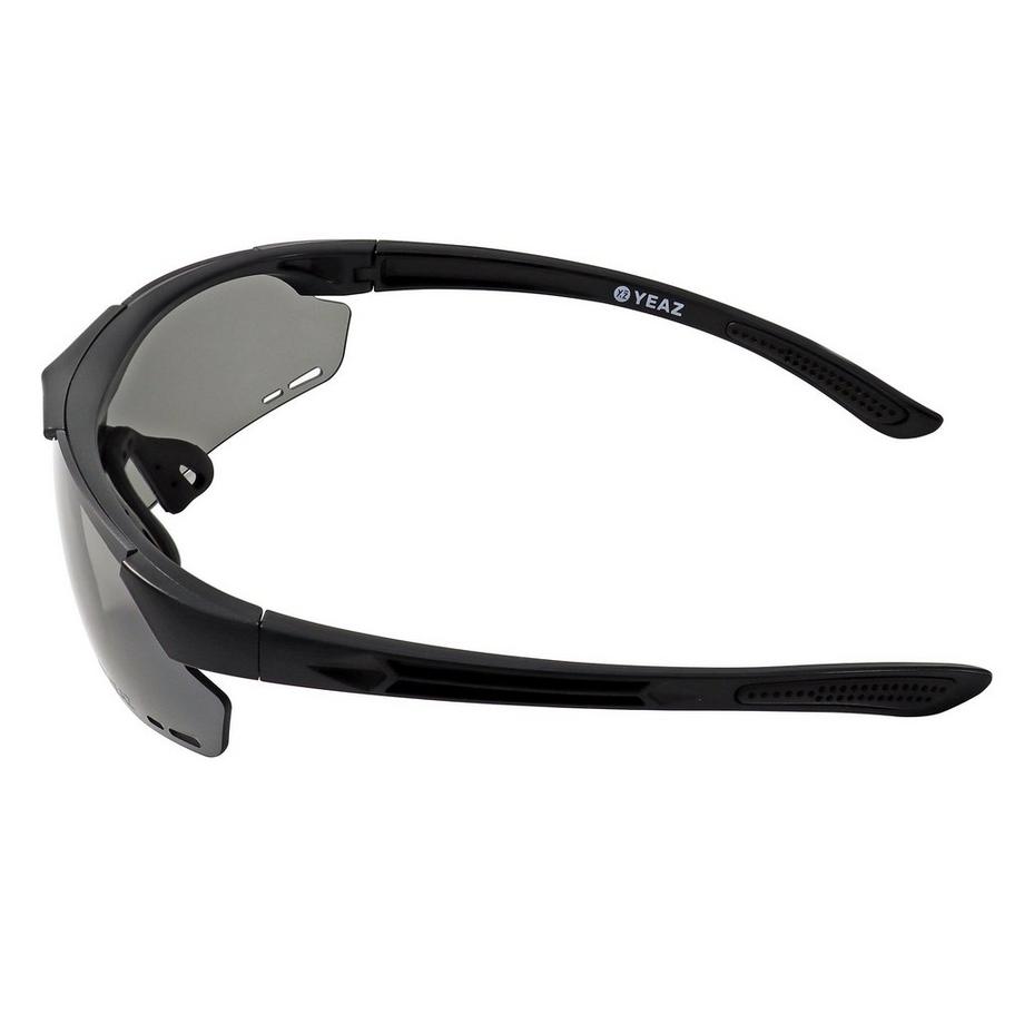 YEAZ  SUNUP Lunettes de soleil de sport magnétiques - noir mat 