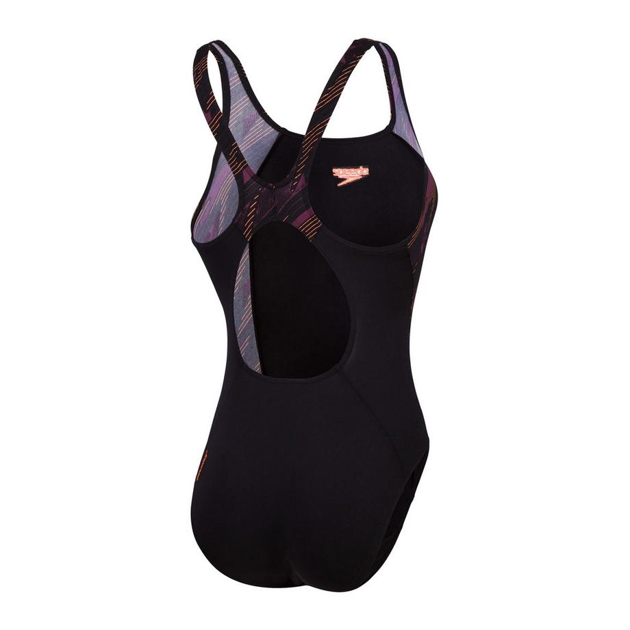 speedo Hyperboom Badeanzug Halboffener Rücken  