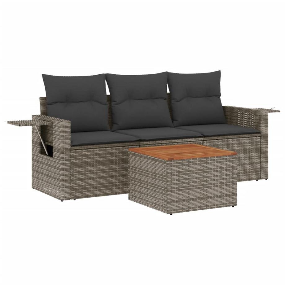 Garten sofagarnitur poly-rattan