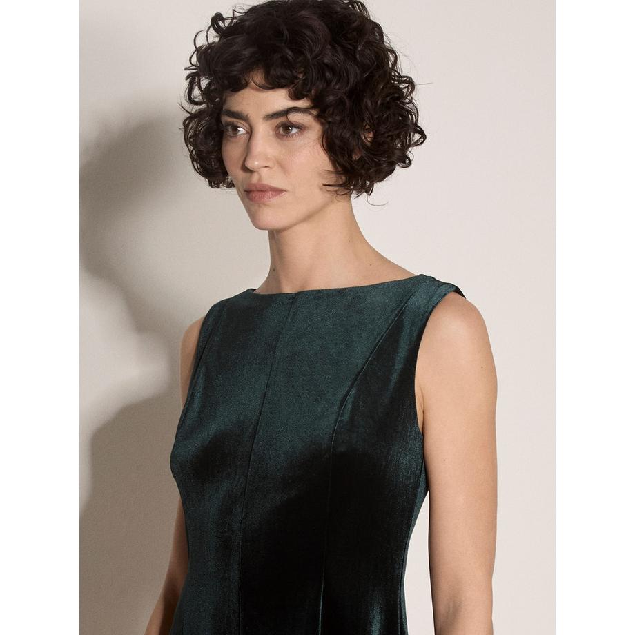 APRICOT Mini-robe évasée en velours  