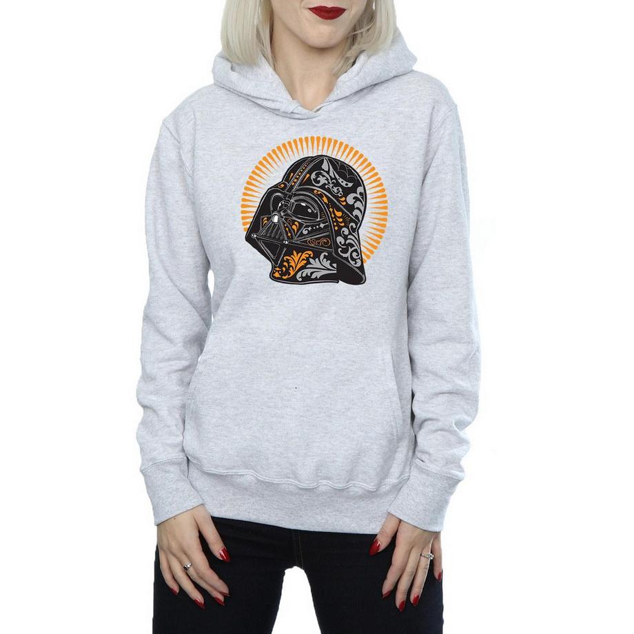 STAR WARS Star Wars Dia De Los Muertos Darth Vader Felpa con Cappuccio  