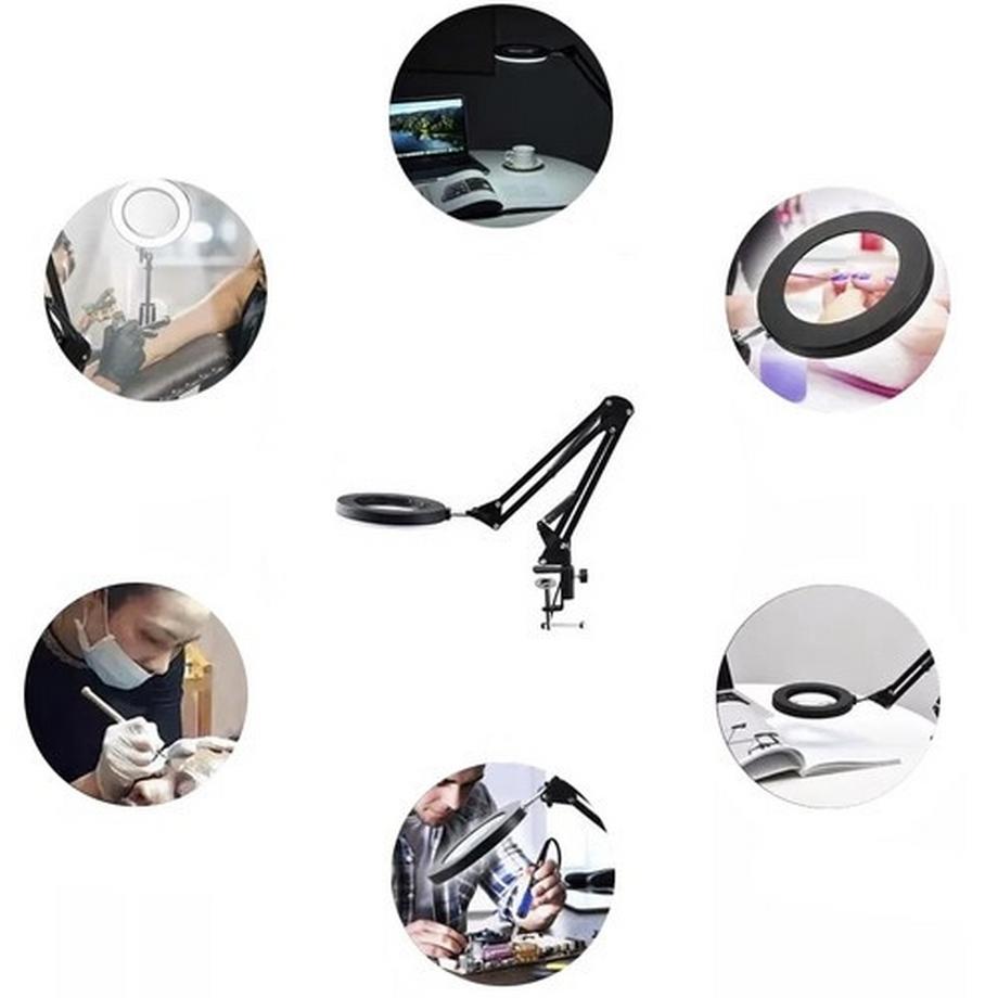 Izoxis  Loupe grossissante - noire Izoxis 23893 