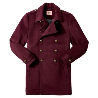 Joe Browns Zweireihiger Militärmantel mit Kontrastfutter  