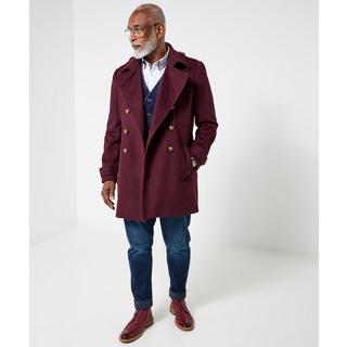 Joe Browns Zweireihiger Militärmantel mit Kontrastfutter  